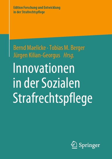 bokomslag Innovationen in der Sozialen Strafrechtspflege