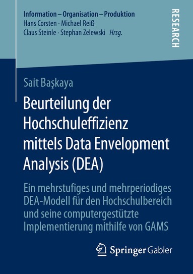 Sait Başkaya - Beurteilung der Hochschuleffizienz mittels Data Envelopment Analysis (DEA), Häftad
