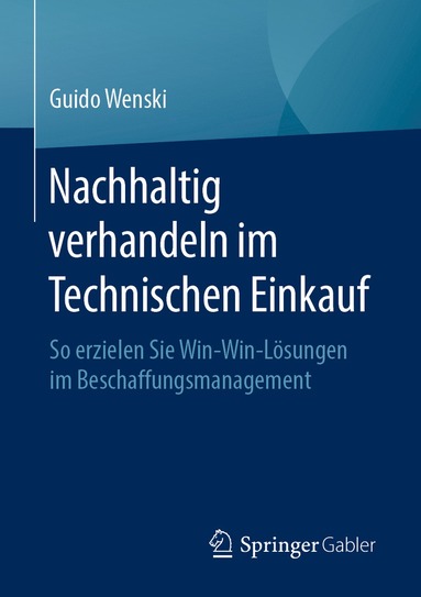 bokomslag Nachhaltig verhandeln im Technischen Einkauf