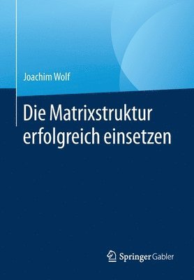 bokomslag Die Matrixstruktur erfolgreich einsetzen