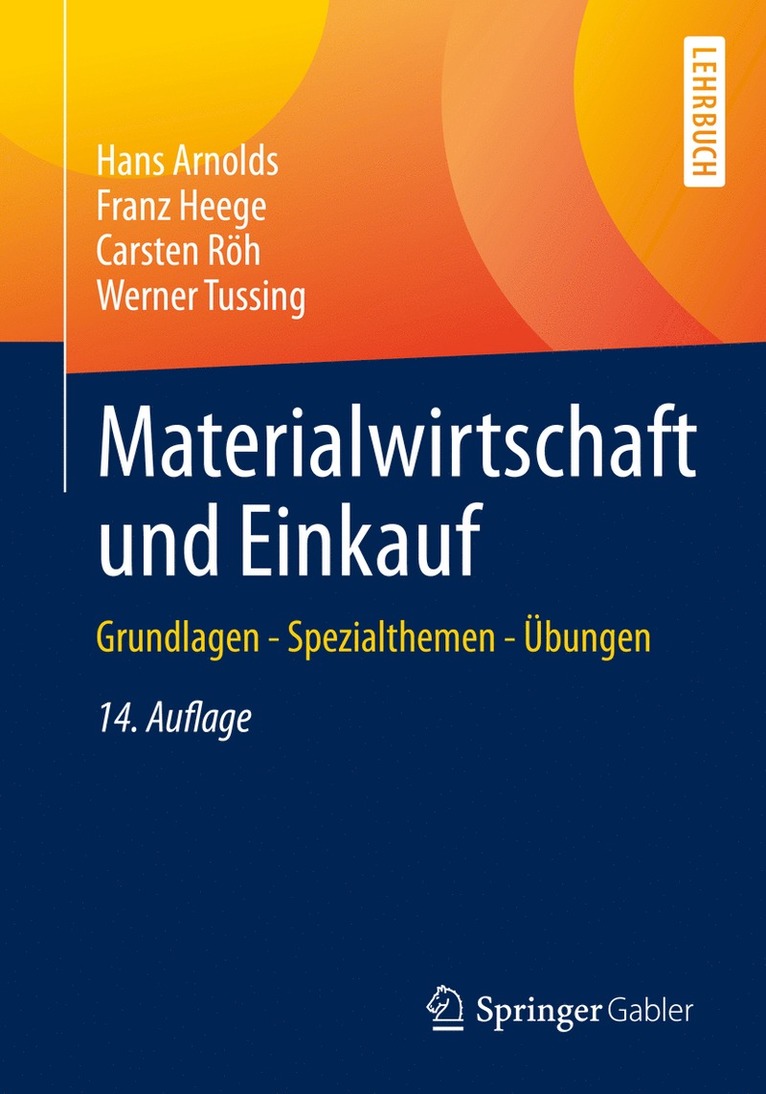 Hans Arnolds, Franz Heege, Carsten Röh, Werner Tussing - Materialwirtschaft und Einkauf, Häftad