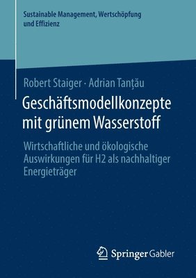 Robert Staiger, Adrian Tanțǎu, Adrian Tan&#539;&#462;u, Adrian Tan¿au, Adrian Tan¿¿u - Geschäftsmodellkonzepte mit grünem Wasserstoff, Häftad