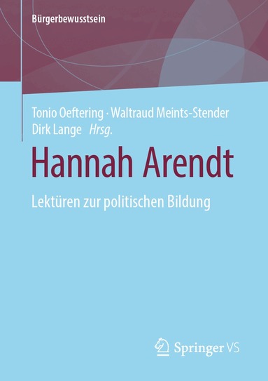 Tonio Oeftering, Waltraud Meints-Stender, Dirk Lange - Hannah Arendt, Häftad
