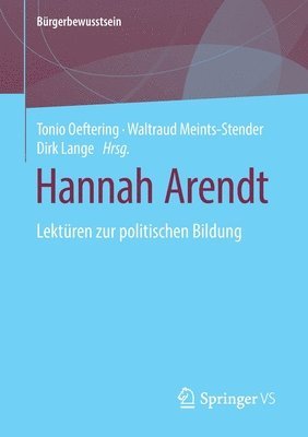 bokomslag Hannah Arendt