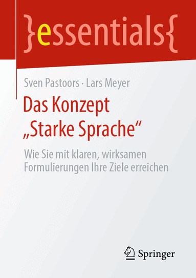 Sven Pastoors, Lars Meyer - Das Konzept „Starke Sprache“, Häftad
