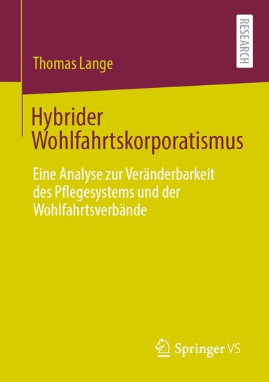 Thomas Lange - Hybrider Wohlfahrtskorporatismus, Häftad