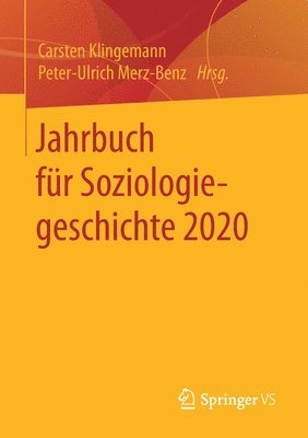 bokomslag Jahrbuch fr Soziologiegeschichte 2020