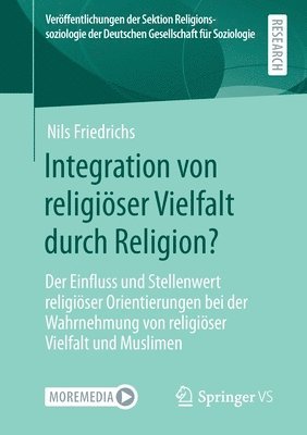 bokomslag Integration von religiser Vielfalt durch Religion?