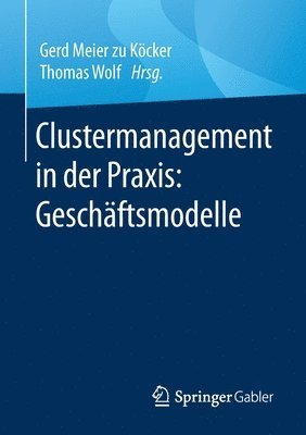 Gerd Meier zu Köcker, Thomas Wolf, Gerd Meier Zu Köcker - Clustermanagement in der Praxis: Geschäftsmodelle, Häftad