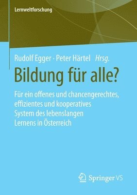 Rudolf Egger, Peter Härtel, Peter Hartel - Bildung für alle?, Häftad