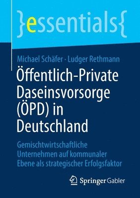 ffentlich-Private Daseinsvorsorge (PD) in Deutschland 1