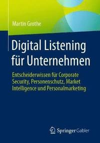 bokomslag Digital Listening fr Unternehmen