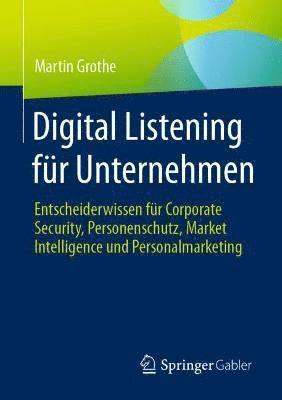 bokomslag Digital Listening fr Unternehmen