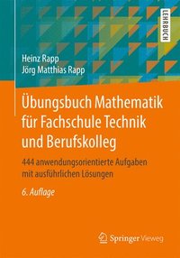 bokomslag bungsbuch Mathematik fr Fachschule Technik und Berufskolleg