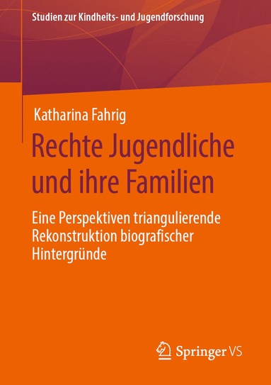 bokomslag Rechte Jugendliche und ihre Familien