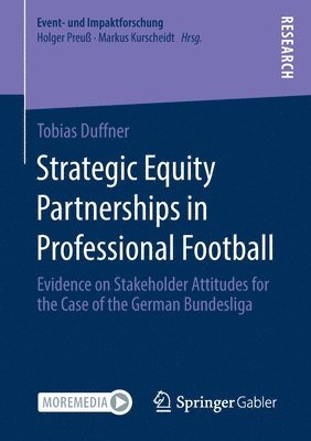 Tobias Duffner - Strategic Equity Partnerships in Professional Football, Häftad