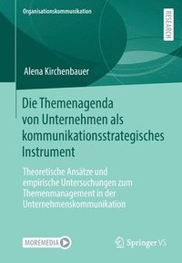 bokomslag Die Themenagenda von Unternehmen als kommunikationsstrategisches Instrument