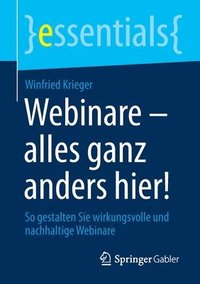 bokomslag Webinare - alles ganz anders hier!
