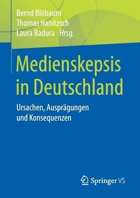 bokomslag Medienskepsis in Deutschland