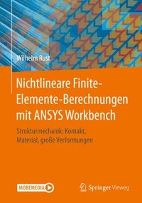 bokomslag Nichtlineare Finite-Elemente-Berechnungen mit ANSYS Workbench