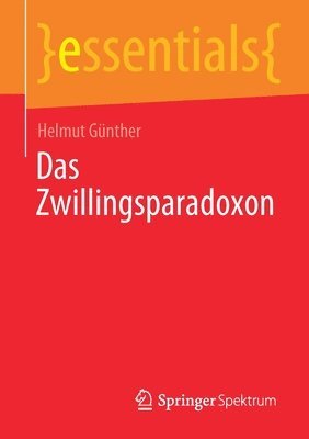 bokomslag Das Zwillingsparadoxon