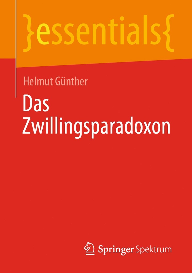 Das Zwillingsparadoxon 1