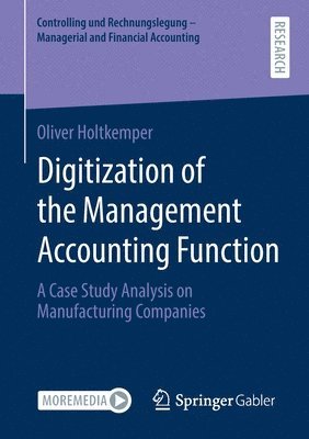 bokomslag Digitization of the Management Accounting Function