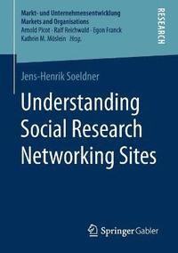 bokomslag Understanding Social Research Networking Sites