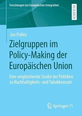 bokomslag Zielgruppen im Policy-Making der Europäischen Union