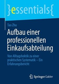 bokomslag Aufbau einer professionellen Einkaufsabteilung