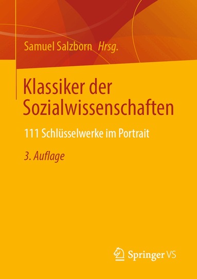 Samuel Salzborn - Klassiker der Sozialwissenschaften, Häftad