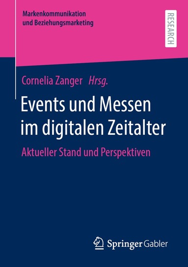 Cornelia Zanger - Events und Messen im digitalen Zeitalter, Häftad