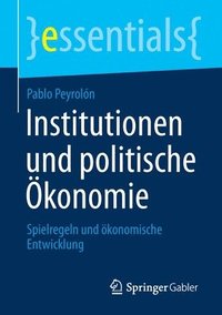 bokomslag Institutionen und politische konomie