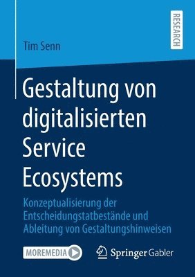 bokomslag Gestaltung von digitalisierten Service Ecosystems