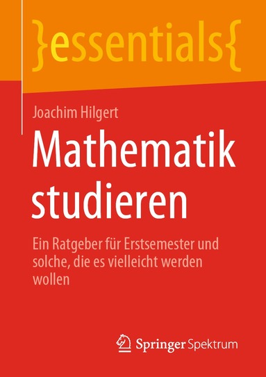Joachim Hilgert - Mathematik studieren, Häftad