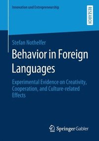 bokomslag Behavior in Foreign Languages