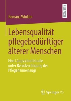 bokomslag Lebensqualitt pflegebedrftiger lterer Menschen