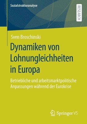 bokomslag Dynamiken von Lohnungleichheiten in Europa