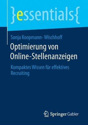 bokomslag Optimierung von Online-Stellenanzeigen