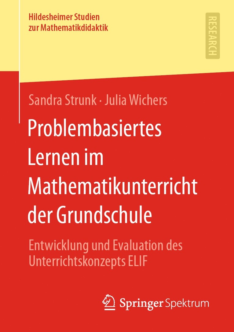 Problembasiertes Lernen im Mathematikunterricht der Grundschule 1