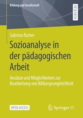 bokomslag Sozioanalyse in der pdagogischen Arbeit