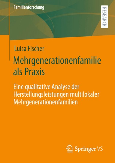 Luisa Fischer - Mehrgenerationenfamilie als Praxis, Häftad