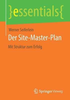 bokomslag Der Site-Master-Plan