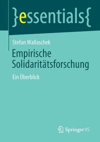 bokomslag Empirische Solidarittsforschung