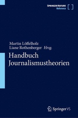 bokomslag Handbuch Journalismustheorien