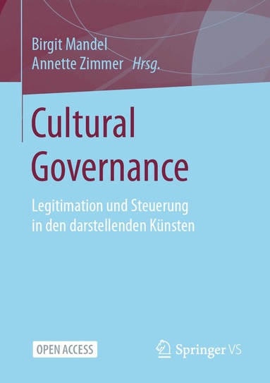 Birgit Mandel, Annette Zimmer - Cultural Governance, Häftad