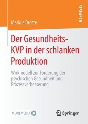 bokomslag Der Gesundheits-KVP in der schlanken Produktion