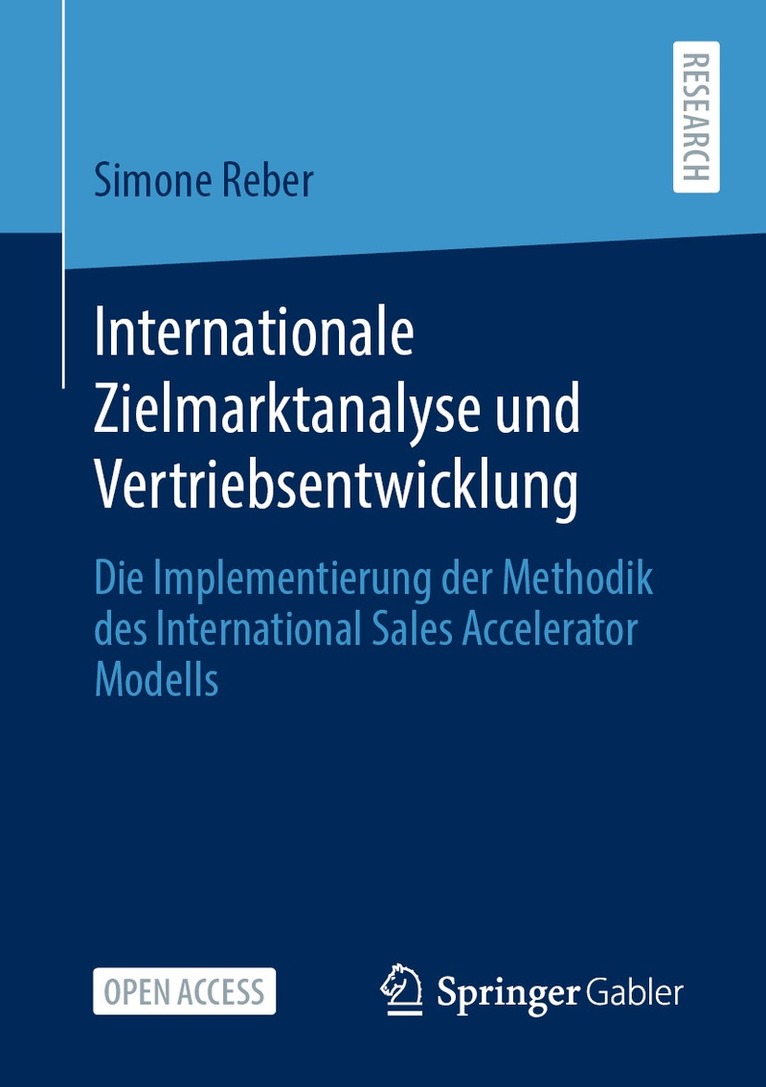 Simone Reber geb. Wiesenauer, Simone Reber Geb Wiesenauer - Internationale Zielmarktanalyse und Vertriebsentwicklung, Häftad
