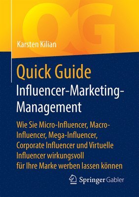 bokomslag Quick Guide Influencer-Marketing-Management