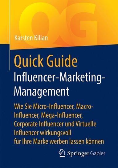 bokomslag Quick Guide Influencer-Marketing-Management